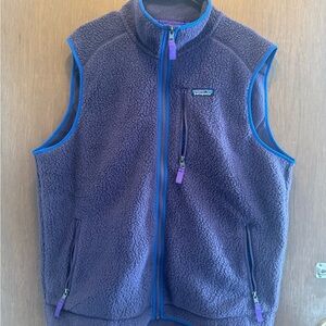 Patagonia Purple Fleece Vest